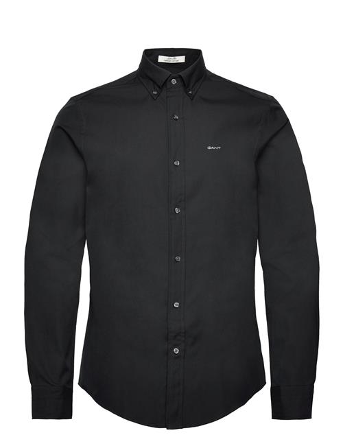 Slim Pinpoint Oxford Shirt GANT Black