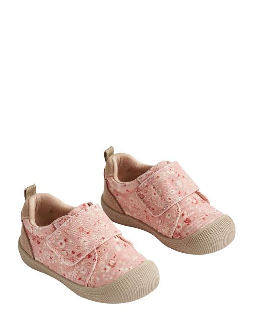 Wheat Prewalker Velcro Kei Print Wheat Pink