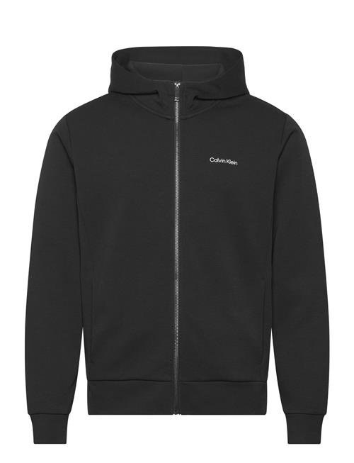 Micro Logo Repreve Hoodie Jacket Calvin Klein Black