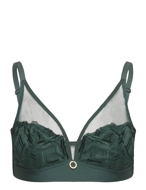 CHANTELLE Graphic Support Wirefree Support Bra CHANTELLE Green