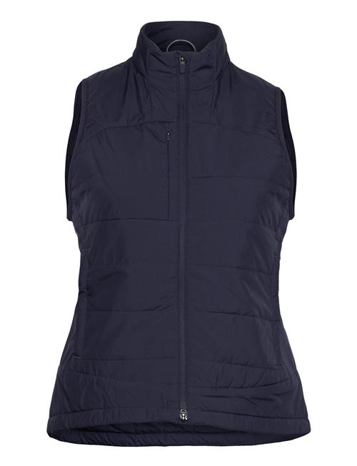 W Kyley Quilted Vest PUMA Golf Navy