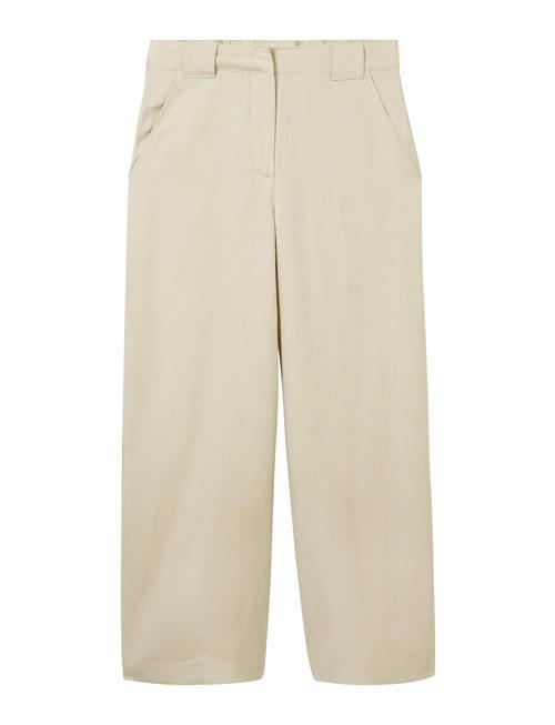 Culotte Linen Pants Tom Tailor Beige