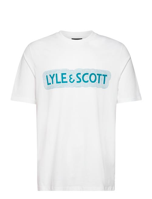 Lyle & Scott Vibrations Print T-Shirt Lyle & Scott White