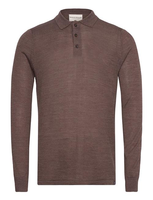 Bs Atlas Regular Fit Knitwear Bruun & Stengade Brown