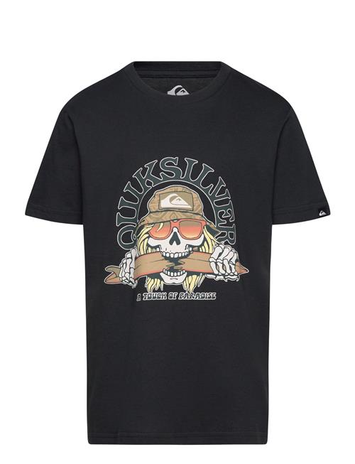 Ev Skull Feast Ss Yth Quiksilver Black