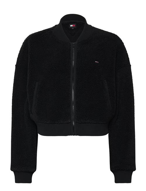 Tjw Teddy Zip Thru Tommy Jeans Black