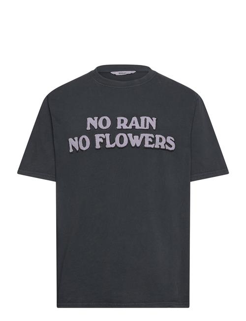 Nb Felt Flower Tee Black Nikben Black