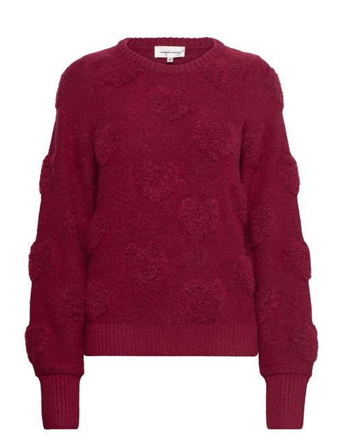 Bibian Heart Pullover Fabienne Chapot Red