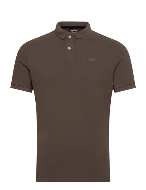 Vint Destroy Polo Superdry Brown