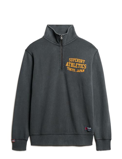 Track & Field Graphic Half Zip Superdry Grey