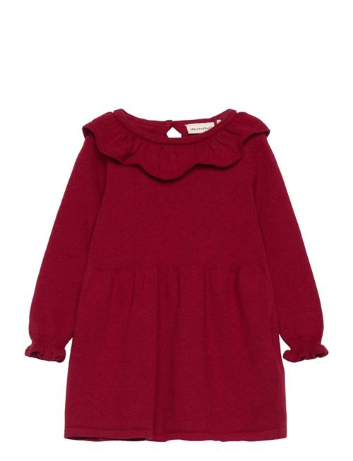 Dress Knit Minymo Burgundy