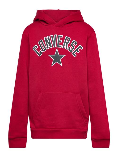 Converse Arch Fleece Pullover Converse Red