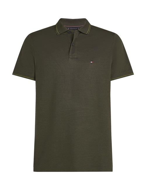 Oxford Two T Reg Polo Tommy Hilfiger Green