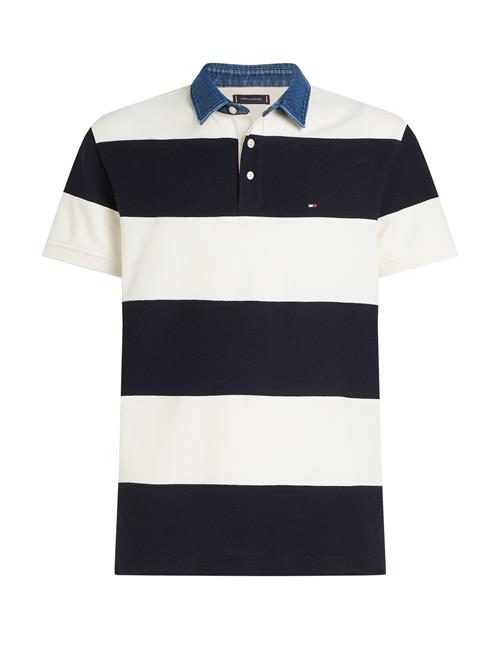 Rugby Stripe Relaxed Polo Tommy Hilfiger Navy