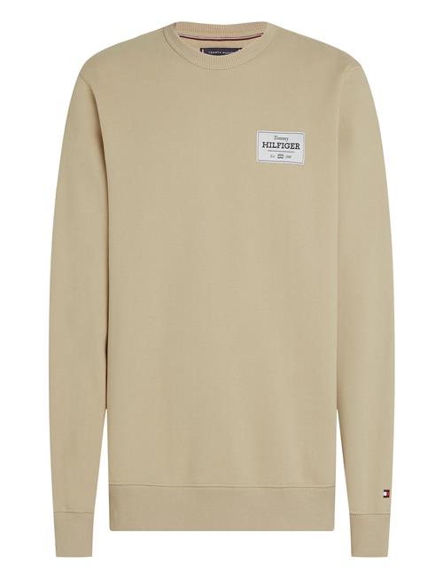 Monotype Label Sweatshirt Tommy Hilfiger Beige