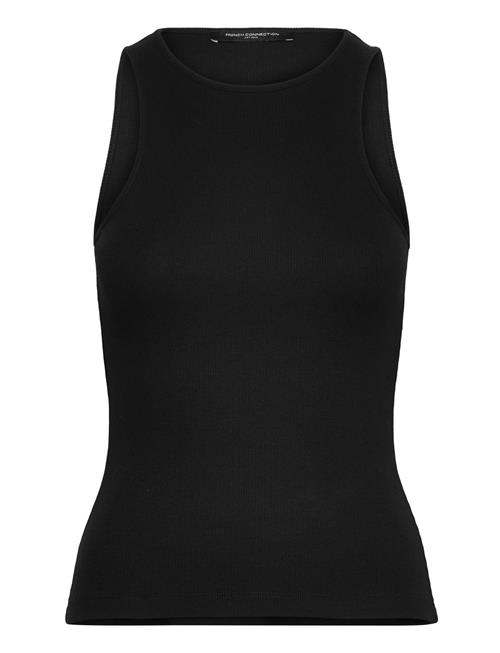 Rassia Sheryle Ribbed Tank French Connection Black