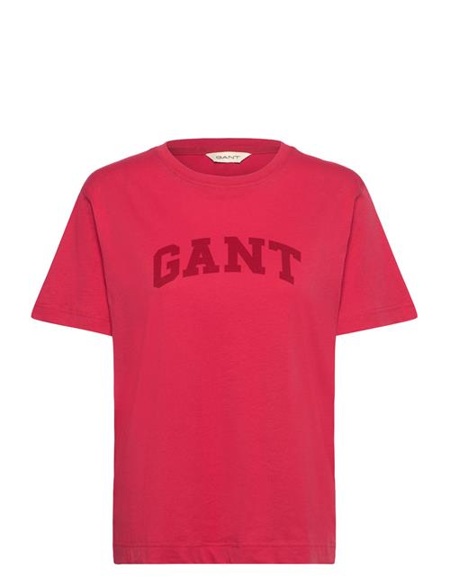 GANT Rel Graphic Ss T-Shirt GANT Red