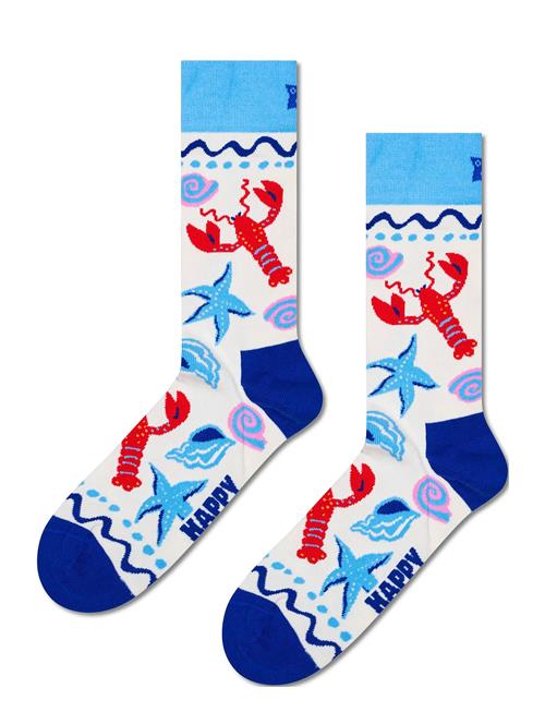 Seafood Sock Happy Socks White