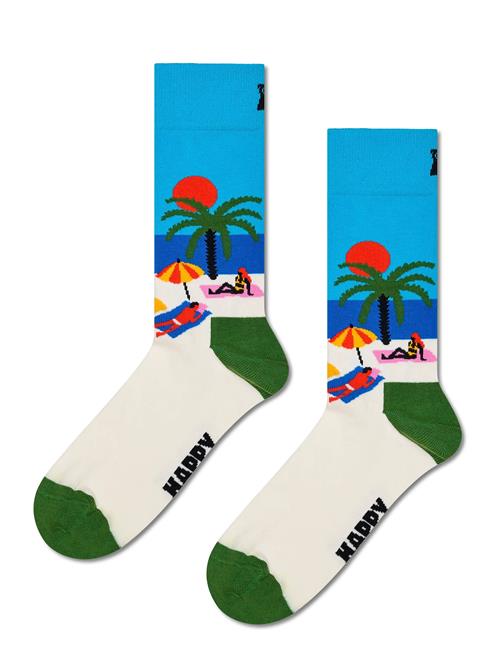 Beach Sock Happy Socks White