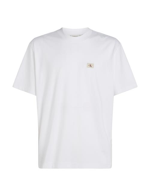 Calvin Klein Jeans Woven Label Relaxed Tee Calvin Klein Jeans White