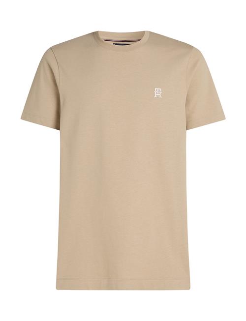 Monogram Imd Tee Tommy Hilfiger Beige