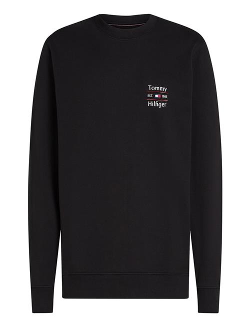 Hilfiger Stack Sweatshirt Tommy Hilfiger Black