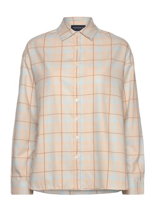 Over D Organic Cotton Check Flannel Shirt Lexington Clothing Patterned