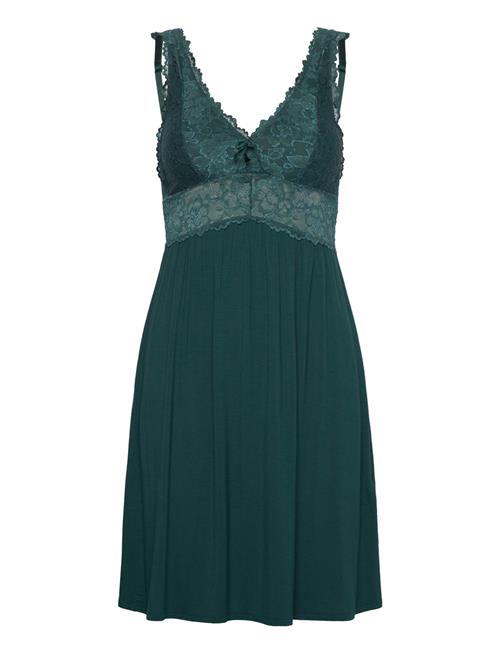 Hunkemöller Nora Lace Slip Dress Hunkemöller Green