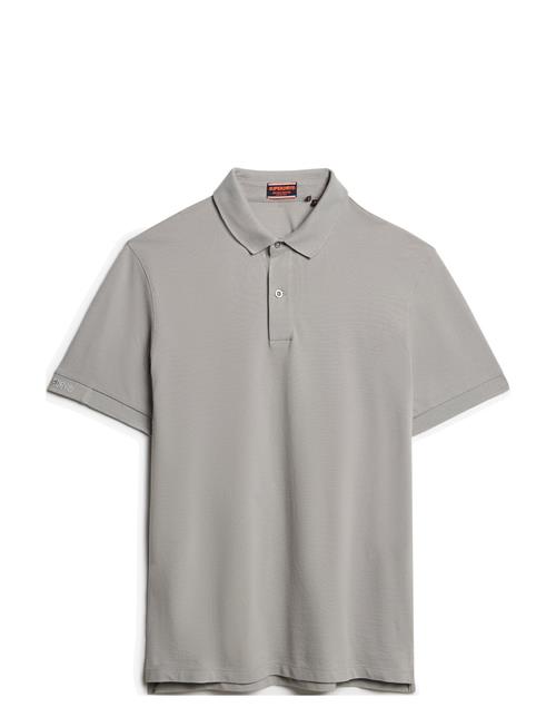 City Pique Polo Superdry Grey