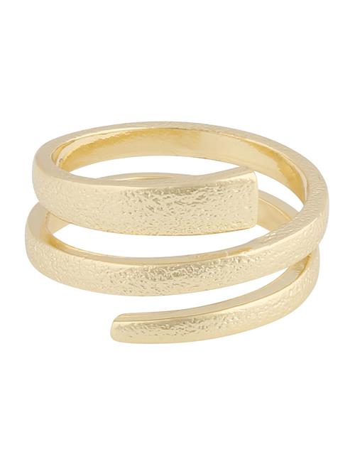 Gisele Ring Plain G SNÖ Of Sweden Gold