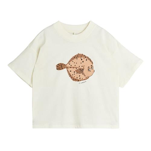 Mini Rodini GOTS Flundra T-shirt Offwhite |  | 104/110 cm