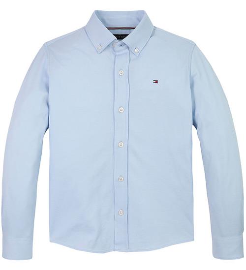 Tommy Hilfiger Skjorte - PiquÃ© - Breezy Blue