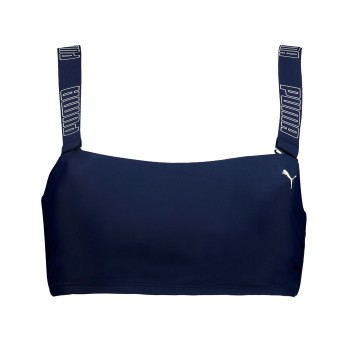 Puma Bandeau Bikini Top Marineblå Medium Dame