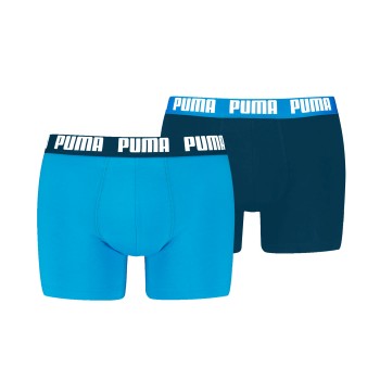 Puma 2P Men Everyday Basic Boxer Marine/Blå bomuld Medium Herre