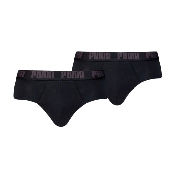 Puma 2P Men Everyday Brief Sort bomuld Medium Herre