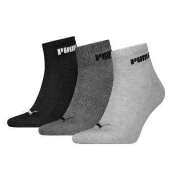 Puma Strømper 3P Unisex New Generation Cushioned Quarter Sock Grå Str 39/42