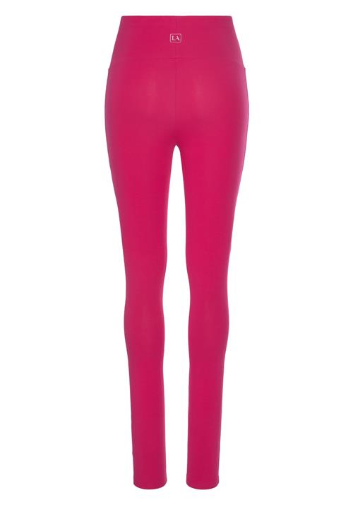 LASCANA Leggings  hindbær