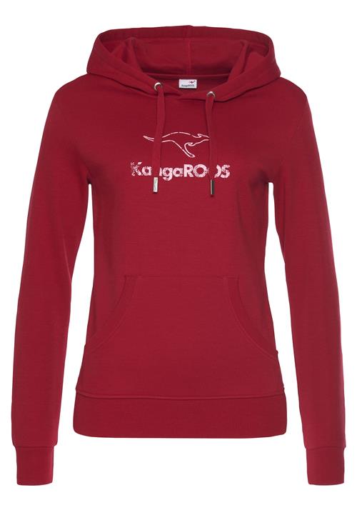 KangaROOS Sweatshirt  rød / hvid