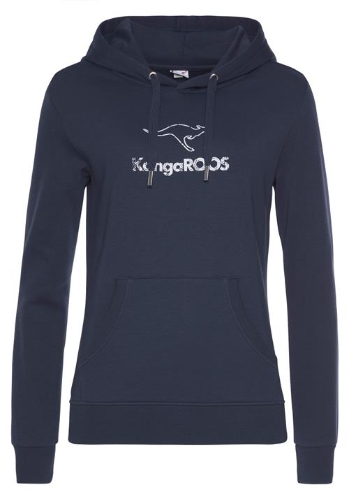 KangaROOS Sweatshirt  navy / hvid