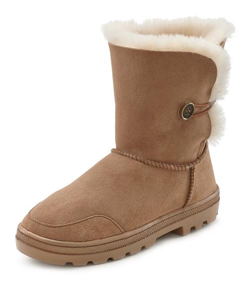 LASCANA Snowboots  beige / camel