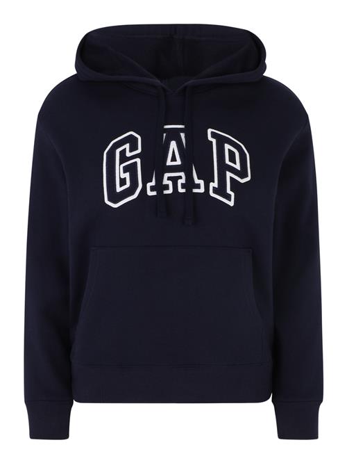 Gap Petite Sweatshirt 'HERITAGE'  navy / hvid