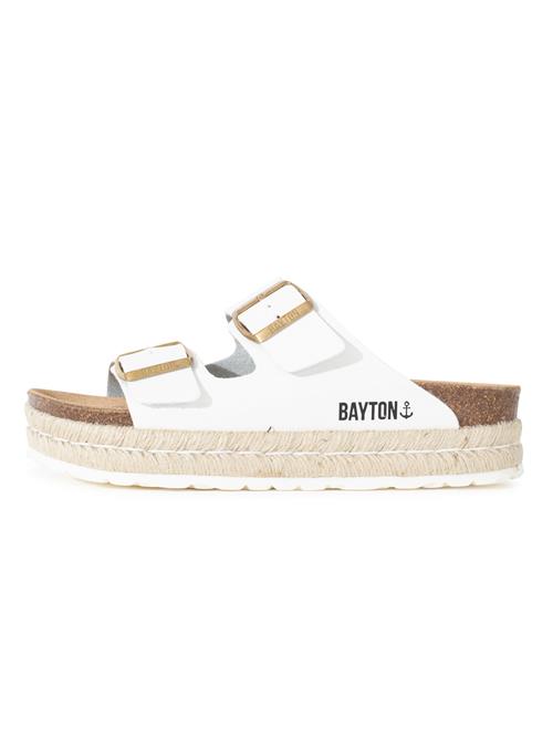 Bayton Pantoletter 'Alcee'  beige / guld / sort / hvid