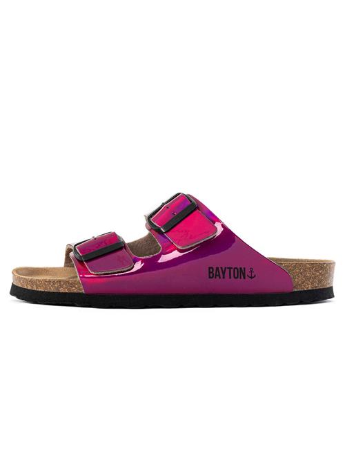 Bayton Pantoletter 'Atlas'  fuchsia / sort