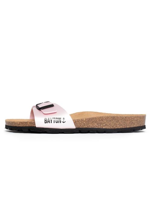 Se Bayton Pantoletter 'Zephyr'  beige / pink / sort ved About You