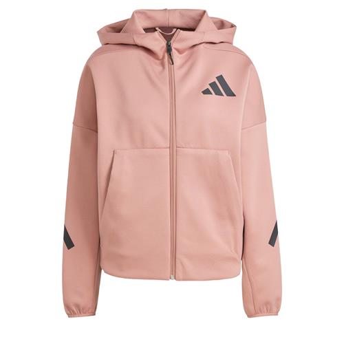 ADIDAS SPORTSWEAR Sportssweatjakke 'Z.N.E.'  lyserød / sort