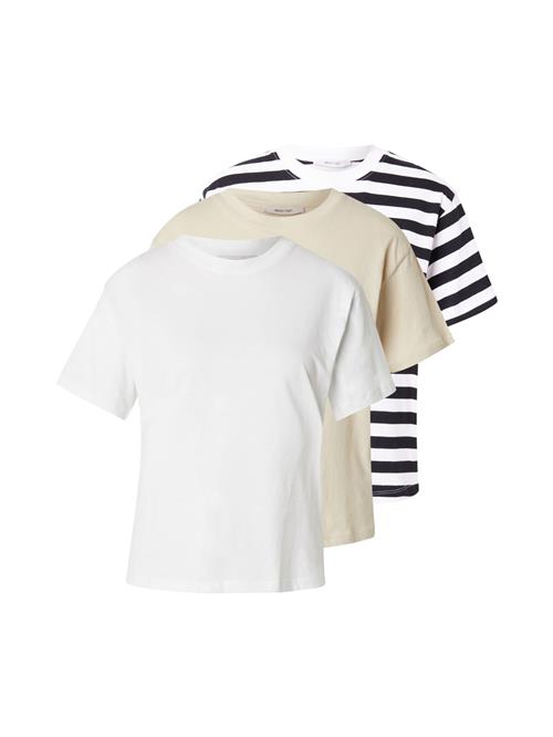 Se ABOUT YOU Shirts 'Milly'  beige / blandingsfarvet / hvid ved About You