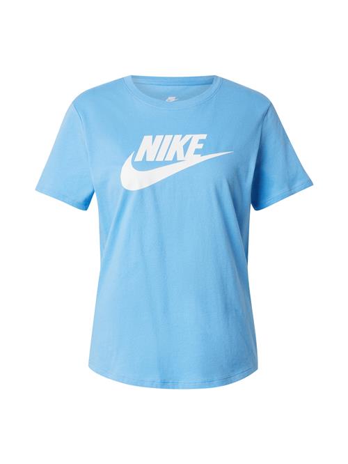 Nike Sportswear Shirts 'Essential'  neonblå / hvid