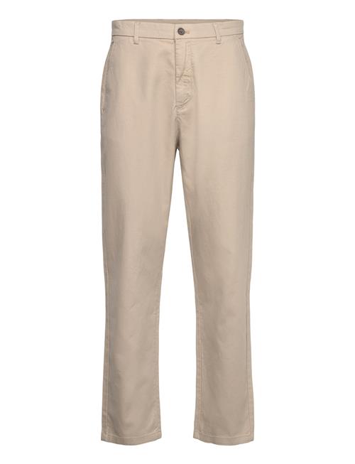 Wide Fit Twill Pants Lindbergh Beige