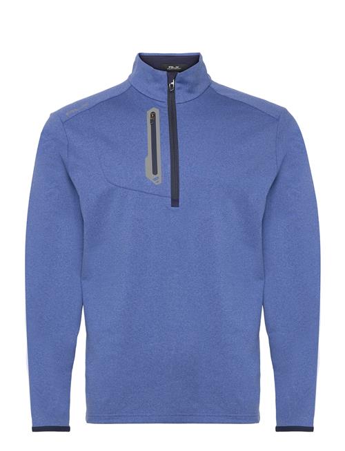 Classic Fit Stretch Jersey Pullover Ralph Lauren Golf Blue