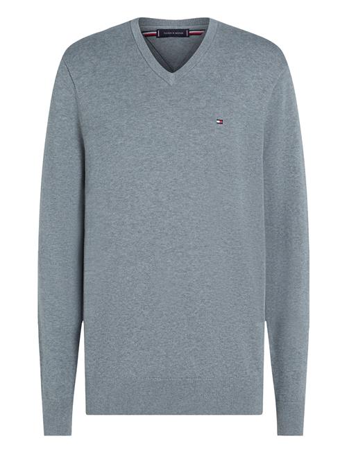 Essential Cotton V Neck Tommy Hilfiger Grey